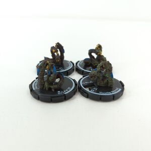 Mage Knight Throttle Worms Sinister #017 Blue Spawn VTG 2002 Bundle Lot 4 CMG